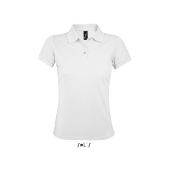 Damen Polo Prime - Mischgewebe | bis 3XL, Farben: white