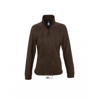 Women´s Fleecejacke North | Grössen S - XXL, Farben: dark chocolate