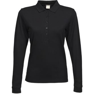 Ladies Luxury Stretch Polo | bis 3XL, Farben: black