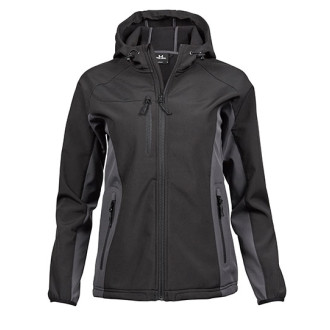 Women's Lightweight Performance Softshell | bis 3XL, Farben: black-grey