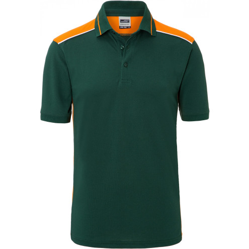 dark green/orange