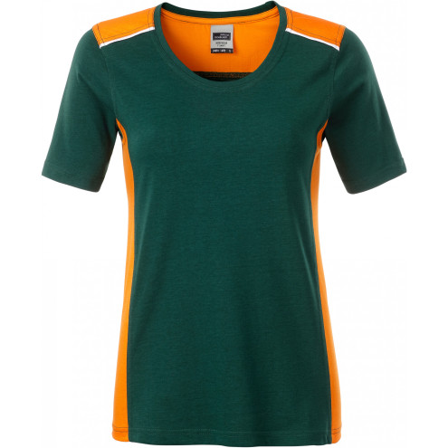 dark green/orange