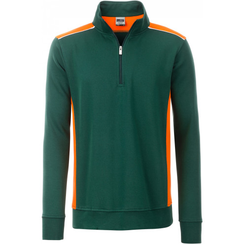 dark green/orange