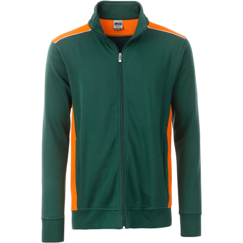 dark green/orange