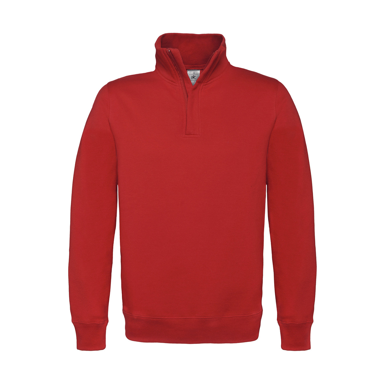 1/4 Zip-Sweatshirt - Mischgewebe | bis 3XL