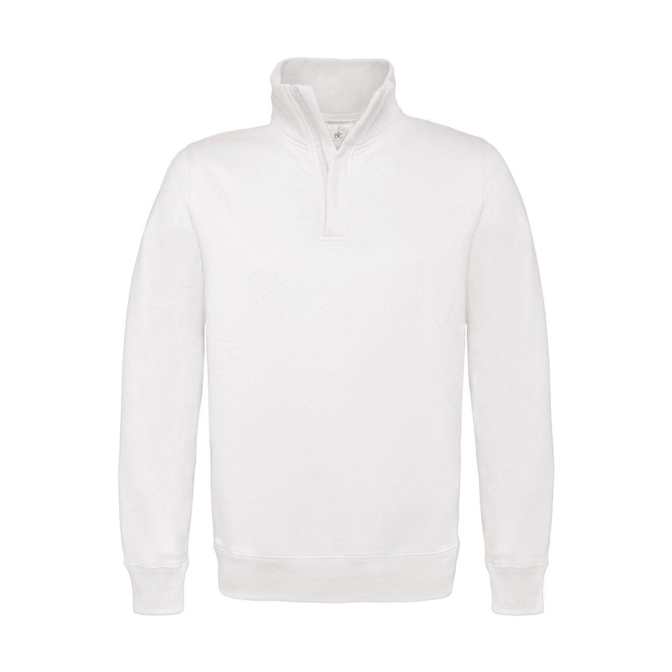 1/4 Zip-Sweatshirt - Mischgewebe | bis 3XL