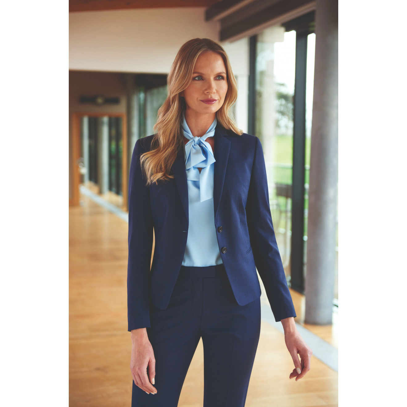 Schleifen-Bluse ANDRIA | 1/1-Arm