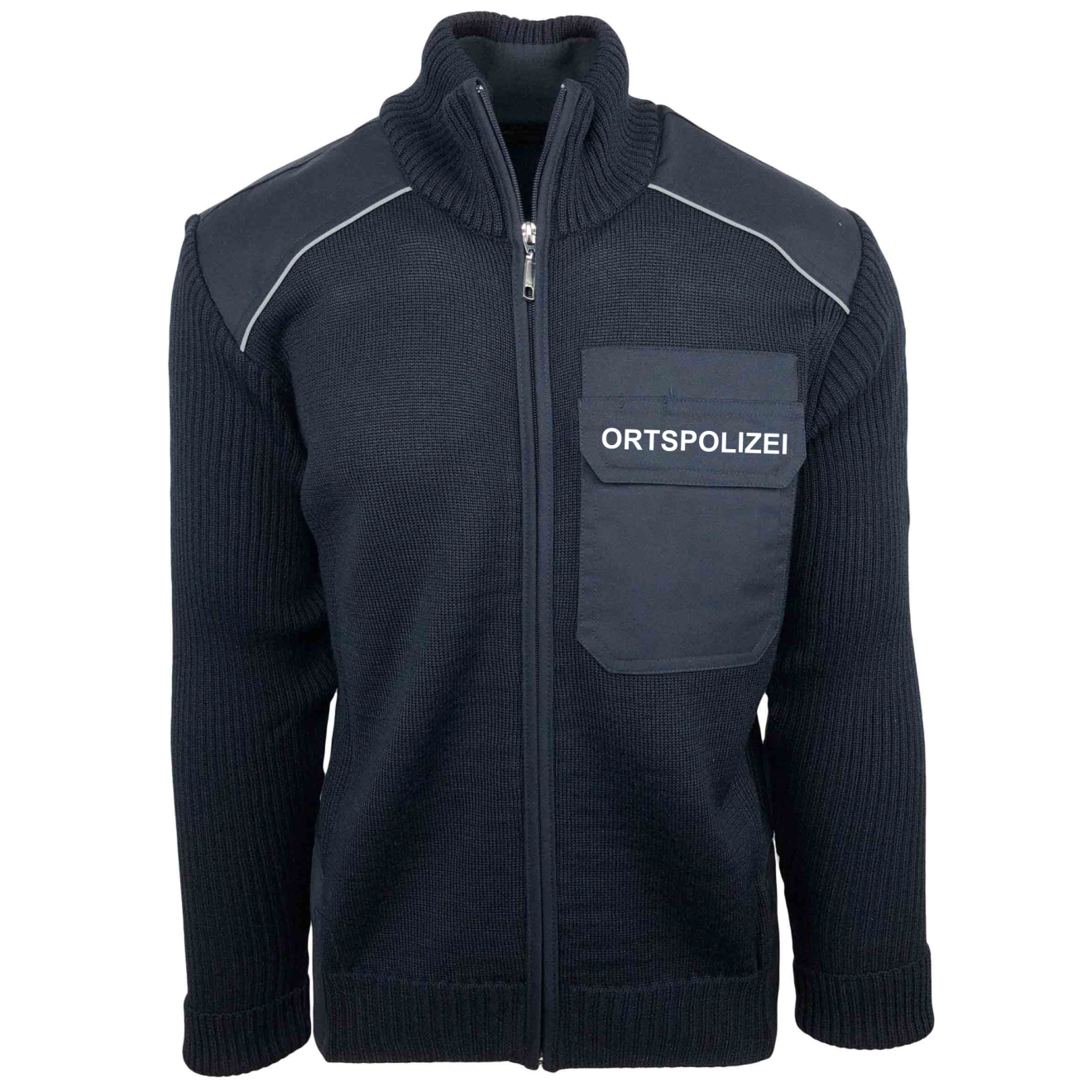 Security Dienst-Strickjacke | bis 5XL