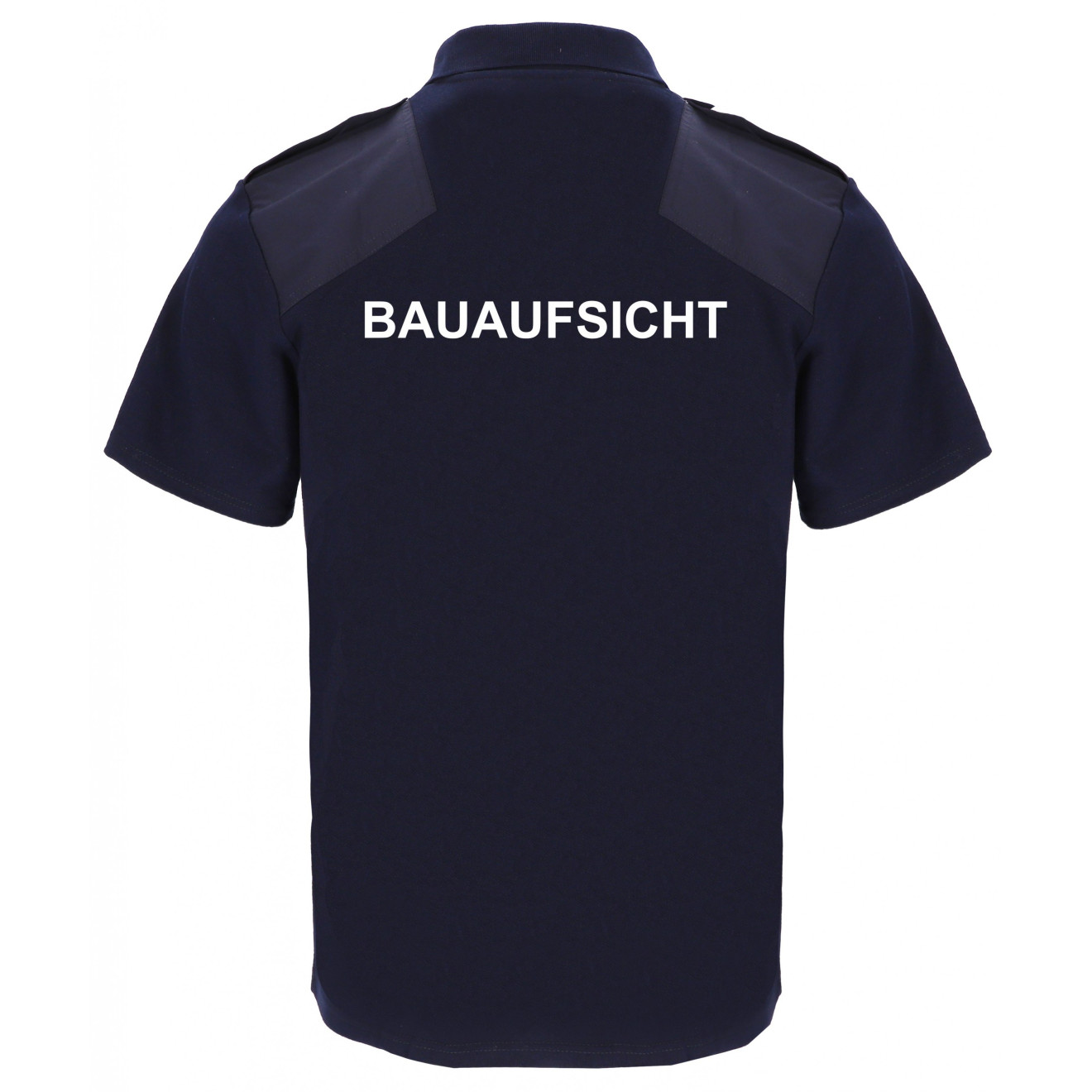 SECURITY-Polo mit Schulterklappen, Brusttasche & Besatz | bis 6XL