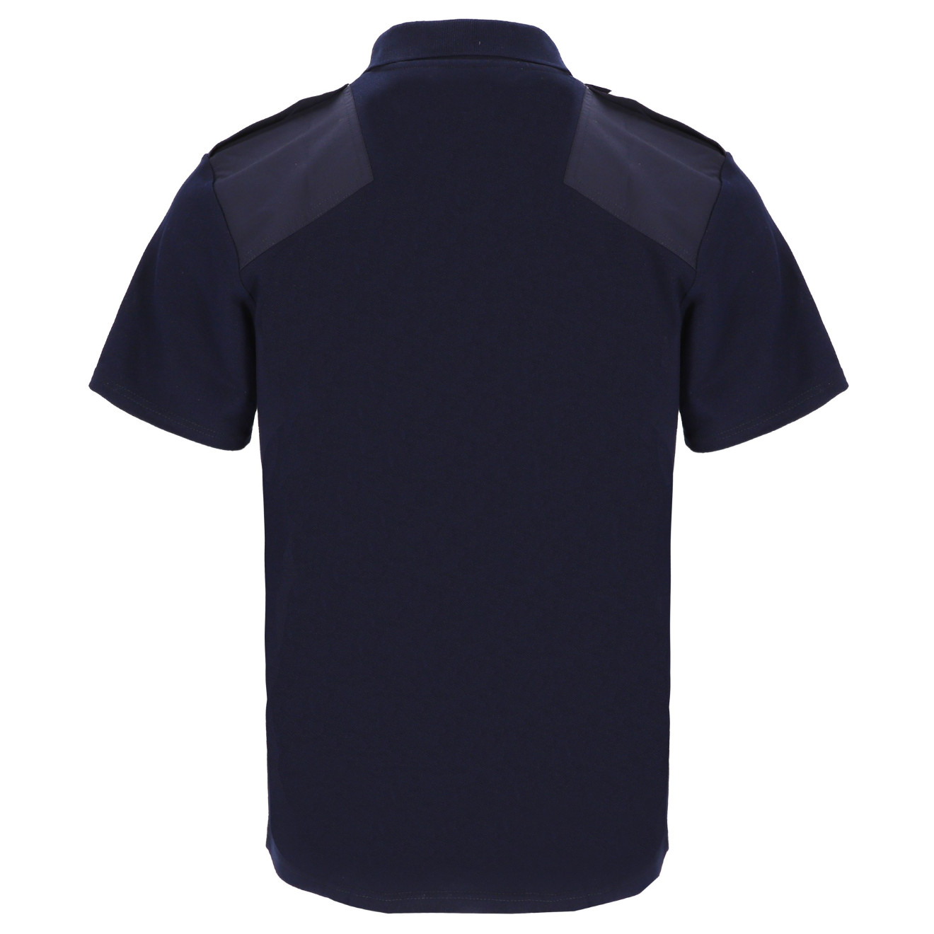 SECURITY-Polo mit Schulterklappen, Brusttasche & Besatz | bis 6XL