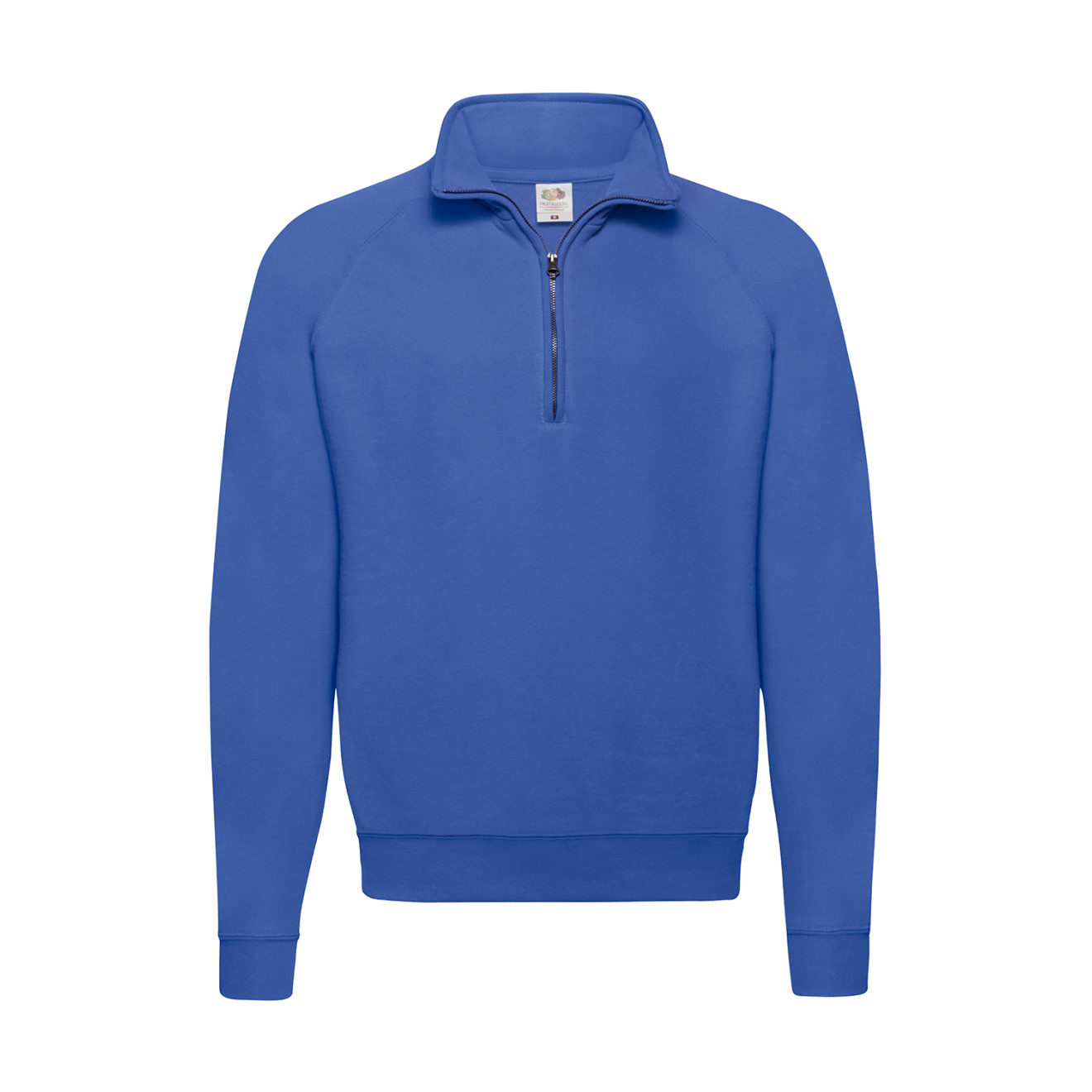 1/4 Zip-Neck-Sweatshirt - Mischgewebe | bis 2XL