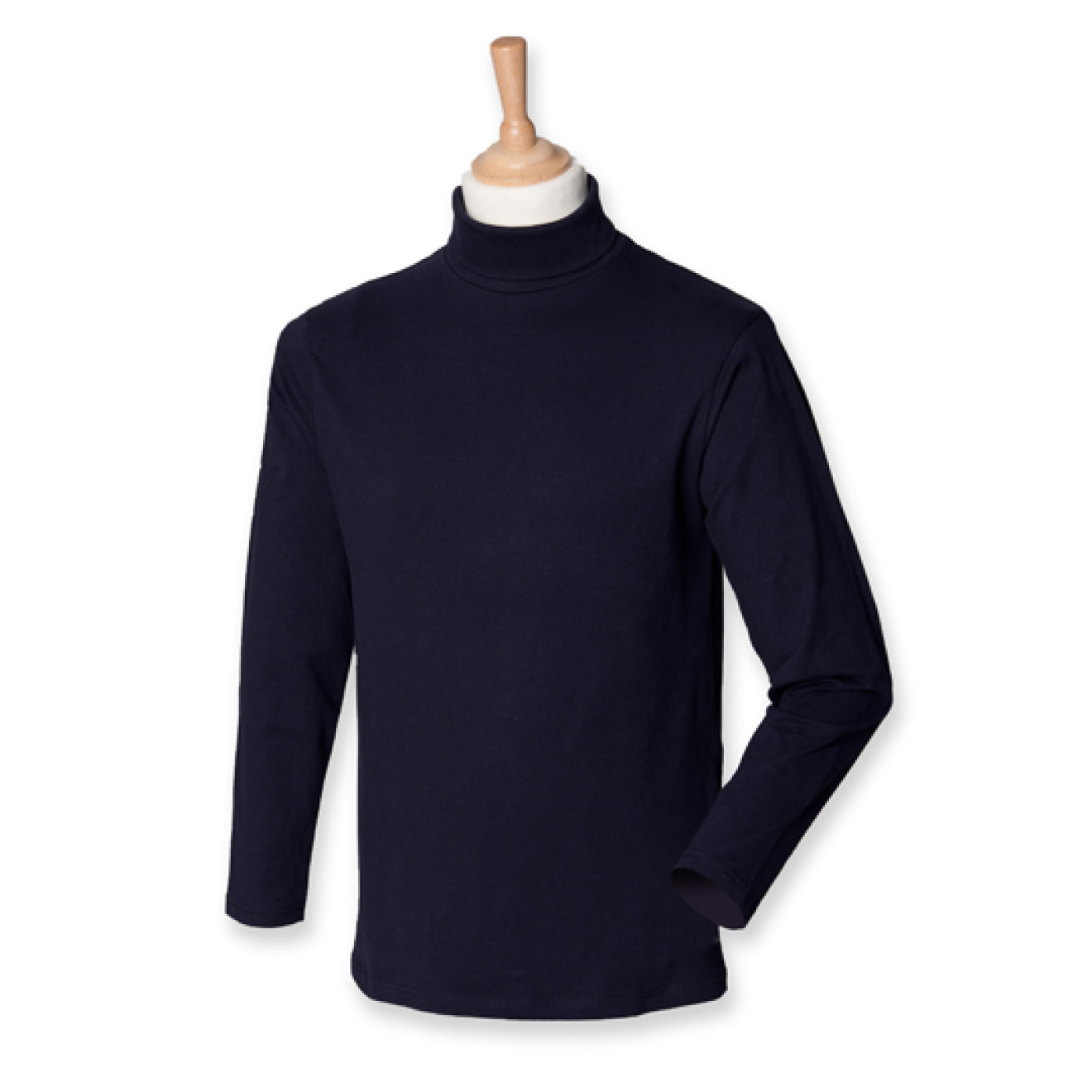 Roll-Neck Long-Sleeve T-Shirt (Rollkragen)