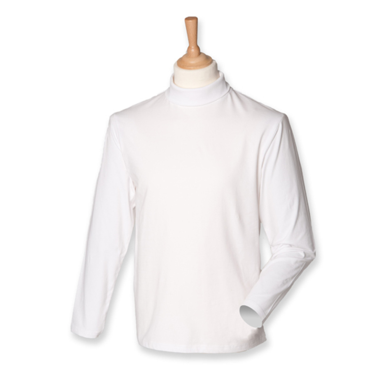 Roll-Neck Long-Sleeve T-Shirt (Rollkragen)