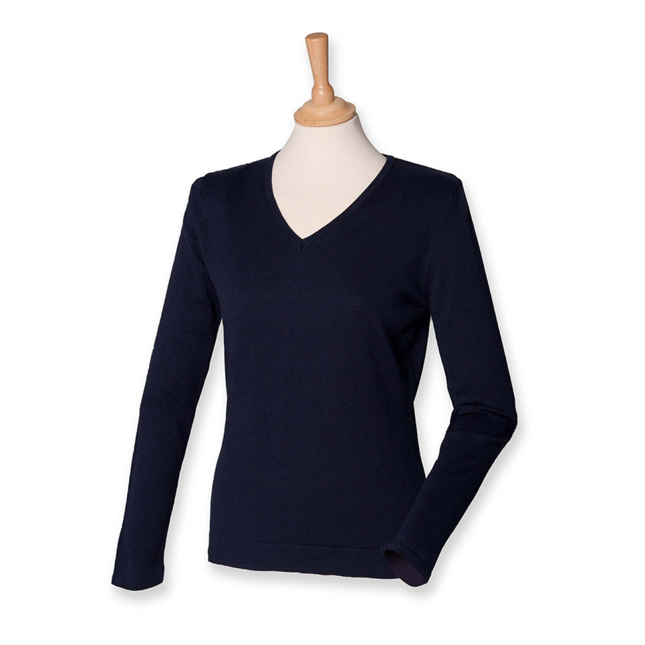 Ladies Feinstrick V-Pullover | bis 4XL