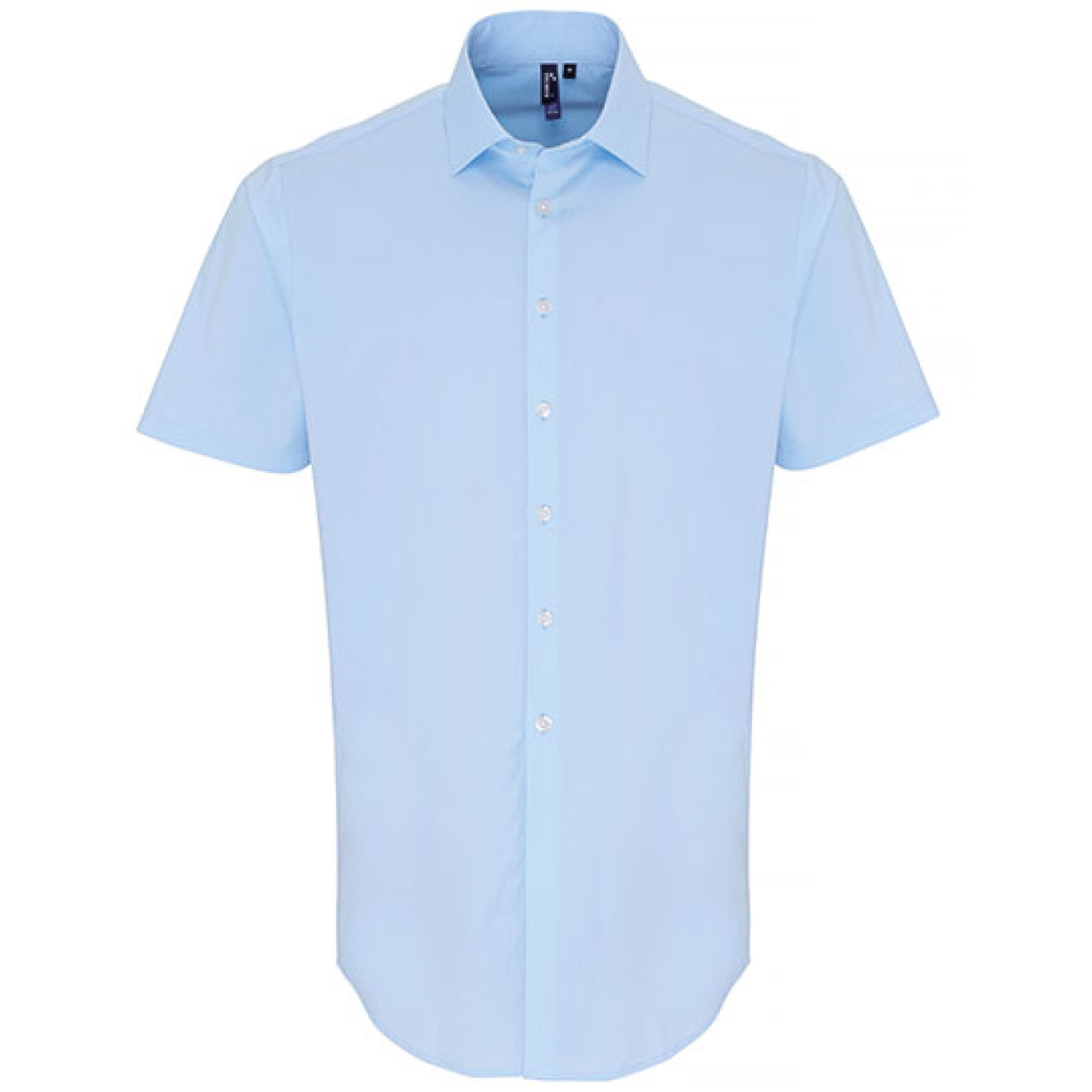 Popelin-Stretch Hemd 1/2-Arm | bis 4XL