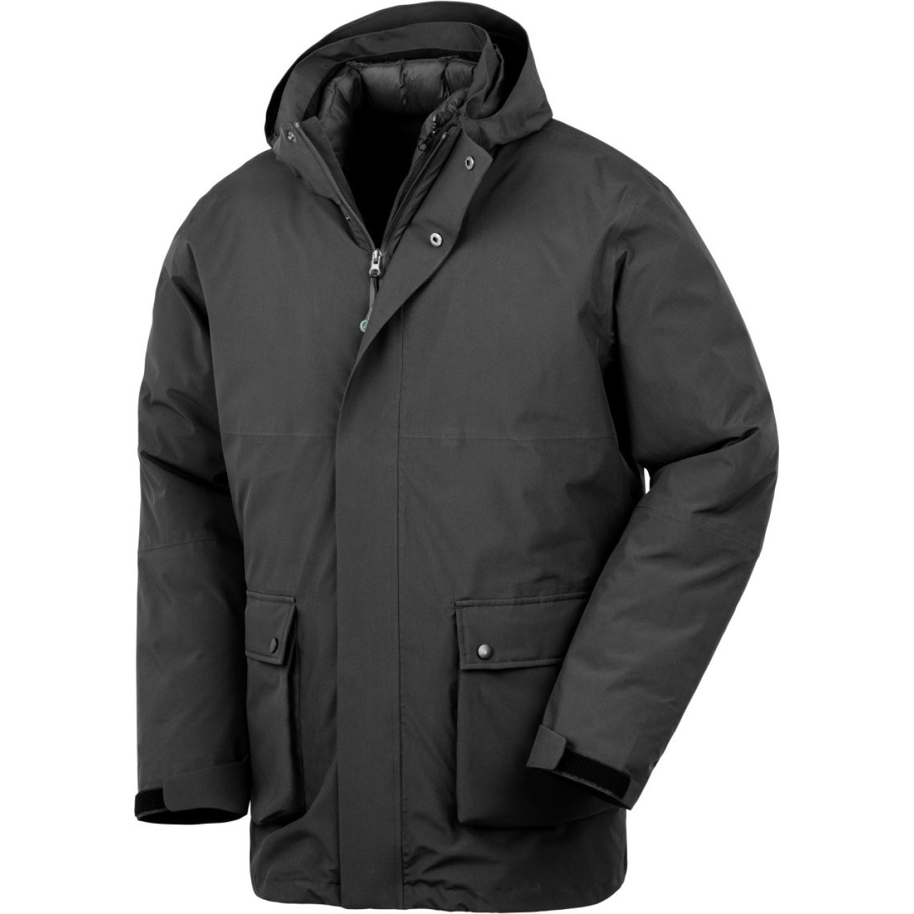 Wattierte 3-in-1 Ripstop Jacke | bis 4XL