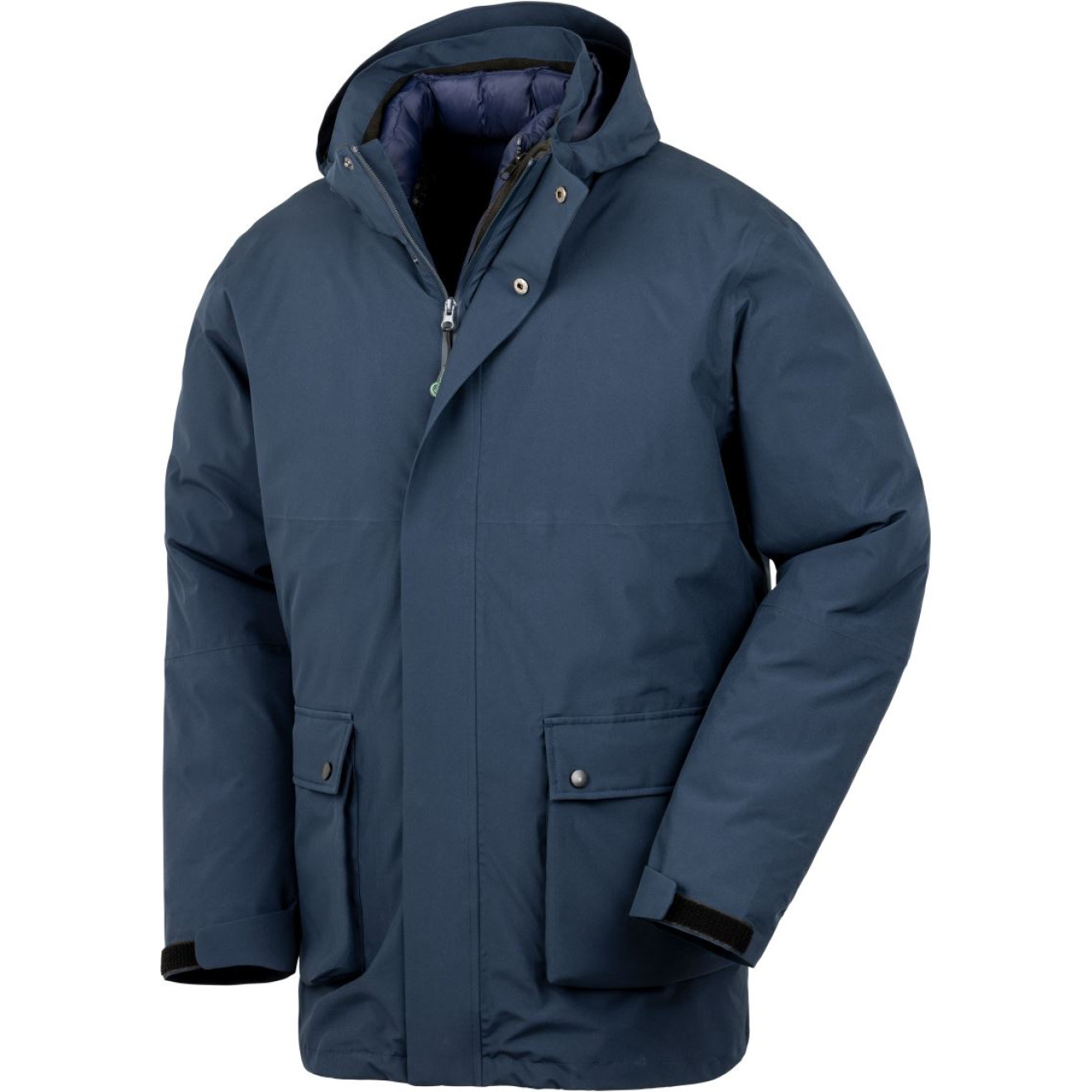 Wattierte 3-in-1 Ripstop Jacke | bis 4XL