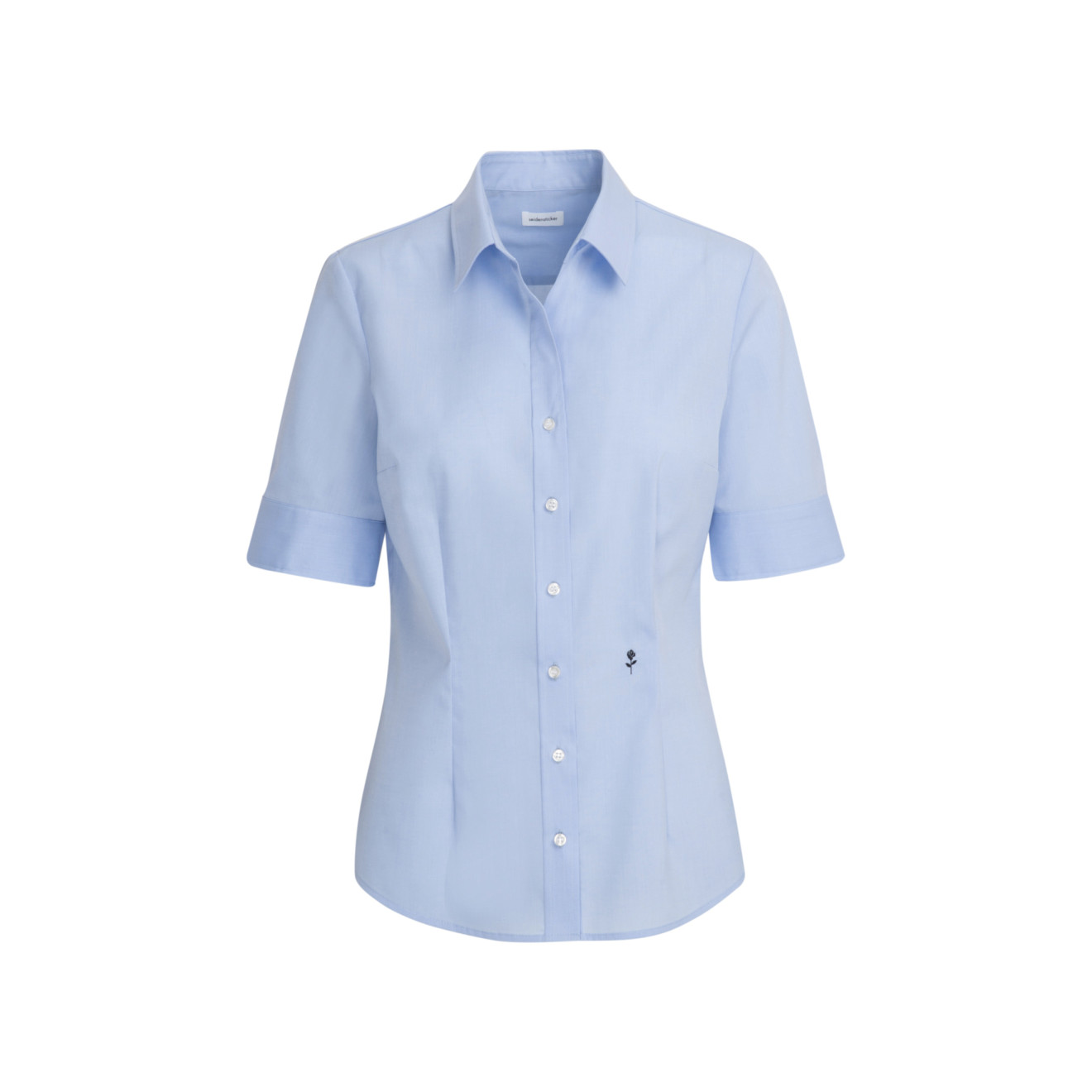 Seidensticker Bluse "schwarze Rose" 1/2-Arm | BÜGELFREI