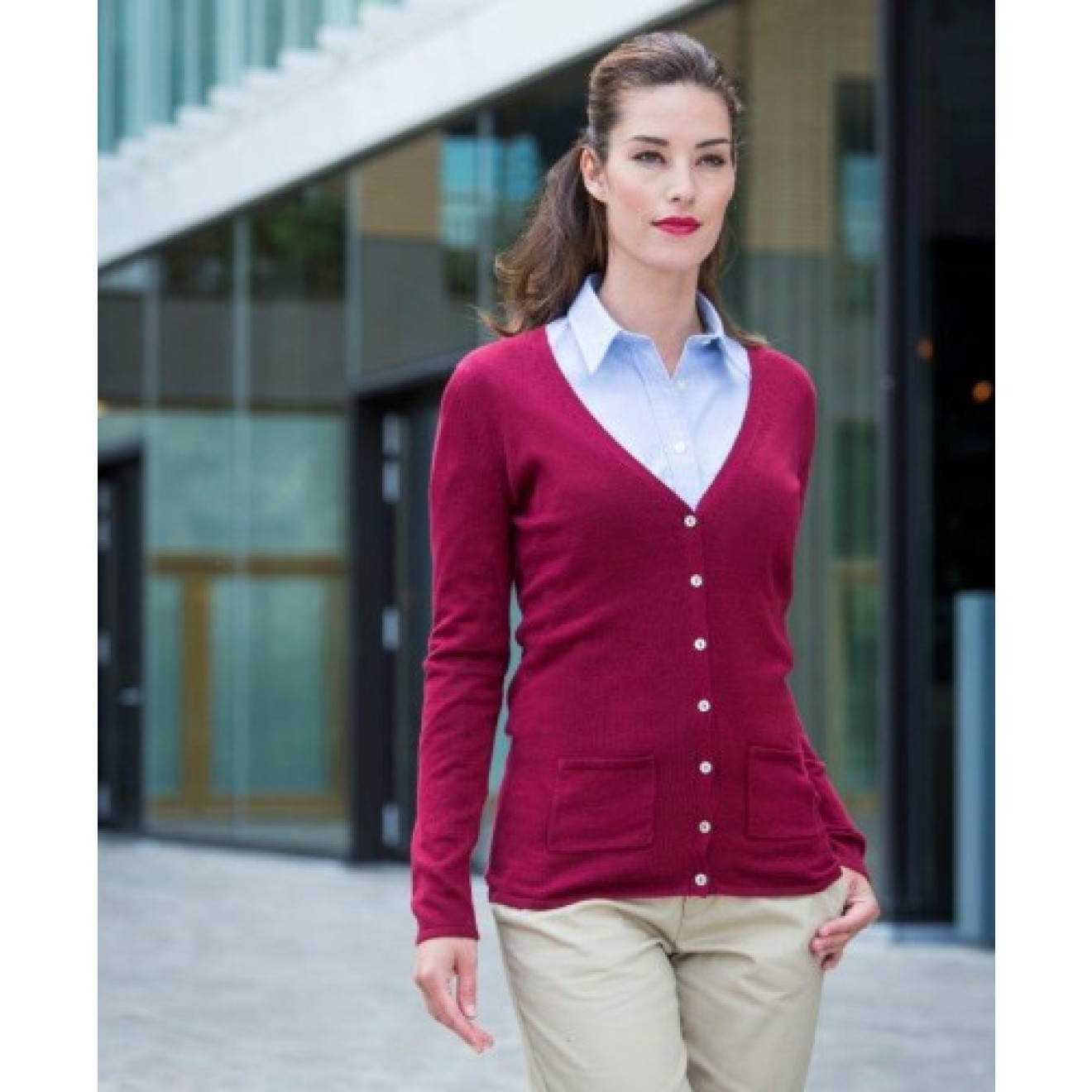 Ladies Cardigan Lightweight | bis 4XL