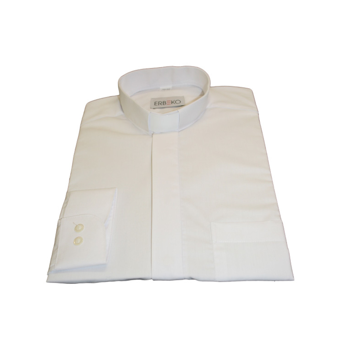 Collarhemd 1/1-Arm, weiß