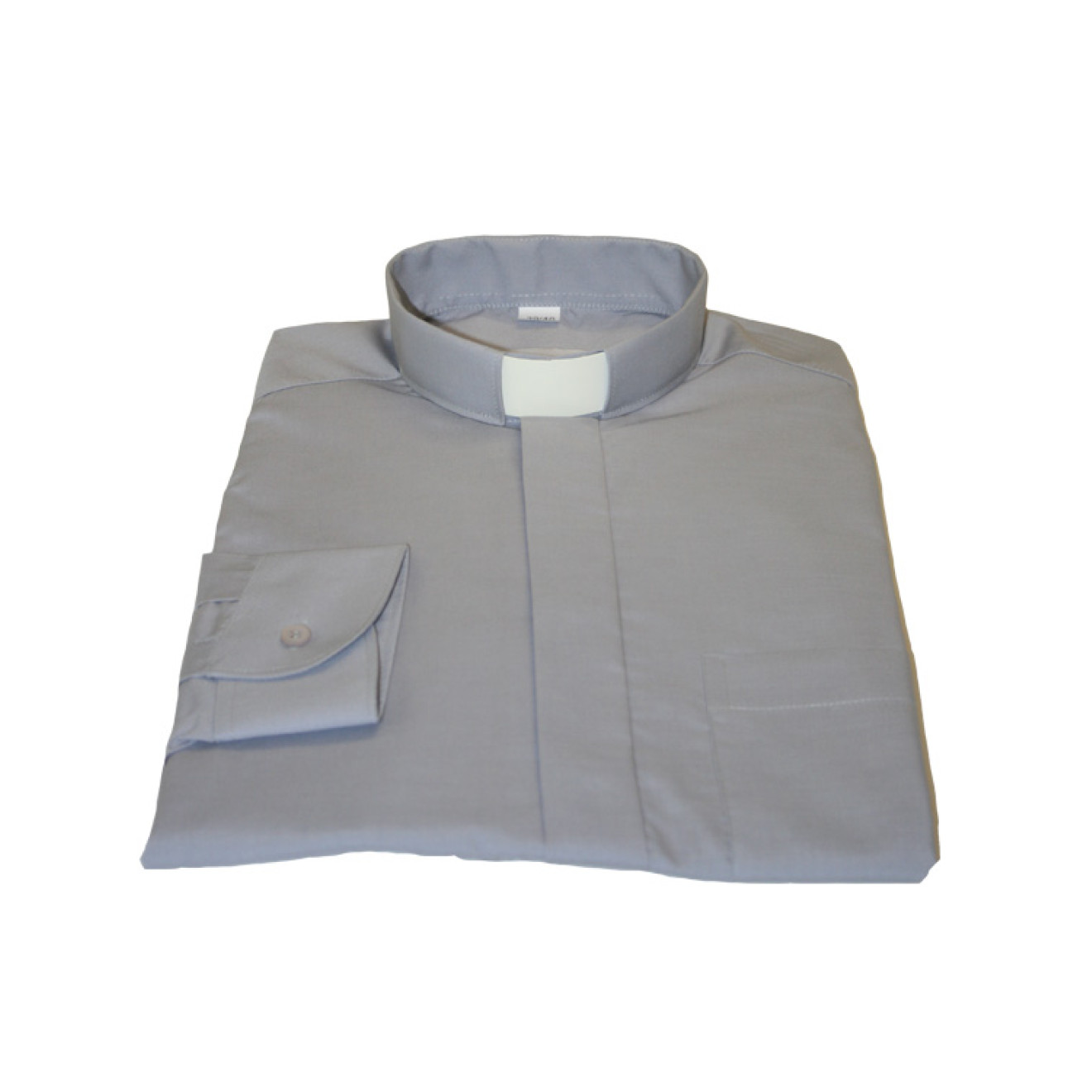 Collarhemd 1/1-Arm, grau