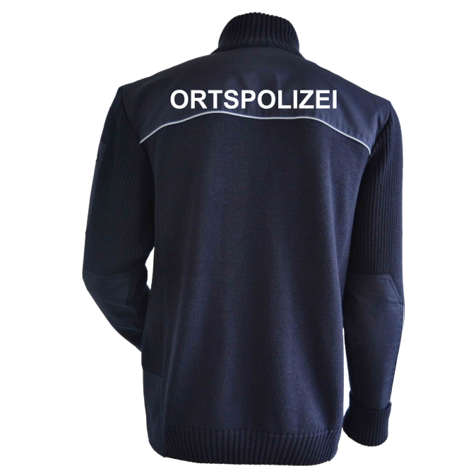 Security Dienst-Strickjacke | bis 5XL