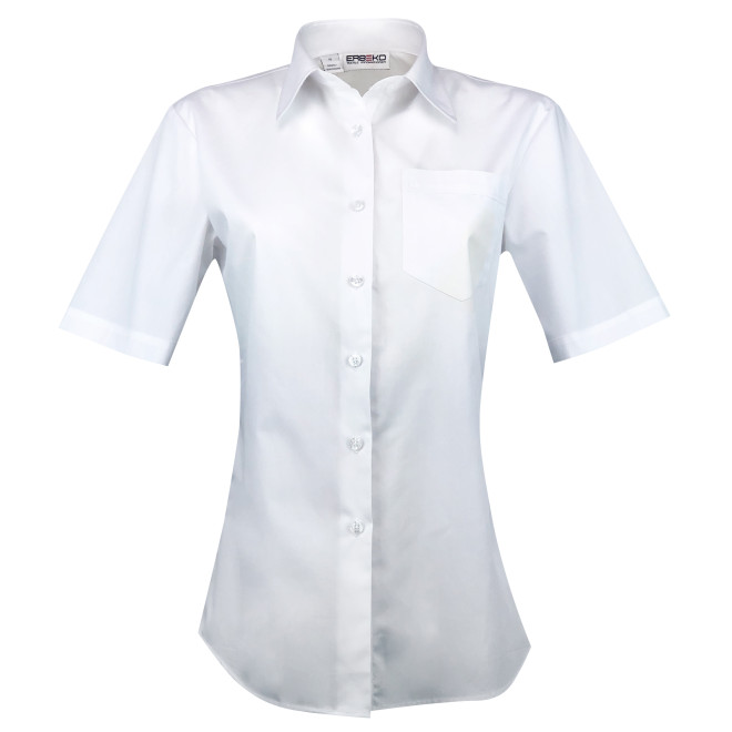 ERBEKO Qualitätsbluse 1/2-Arm | 4 Farben