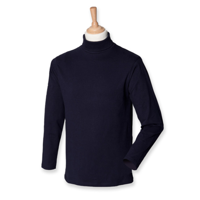 Roll-Neck Long-Sleeve T-Shirt (Rollkragen)