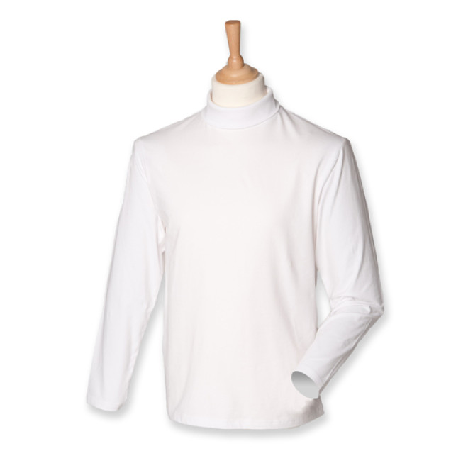 Roll-Neck Long-Sleeve T-Shirt (Rollkragen)