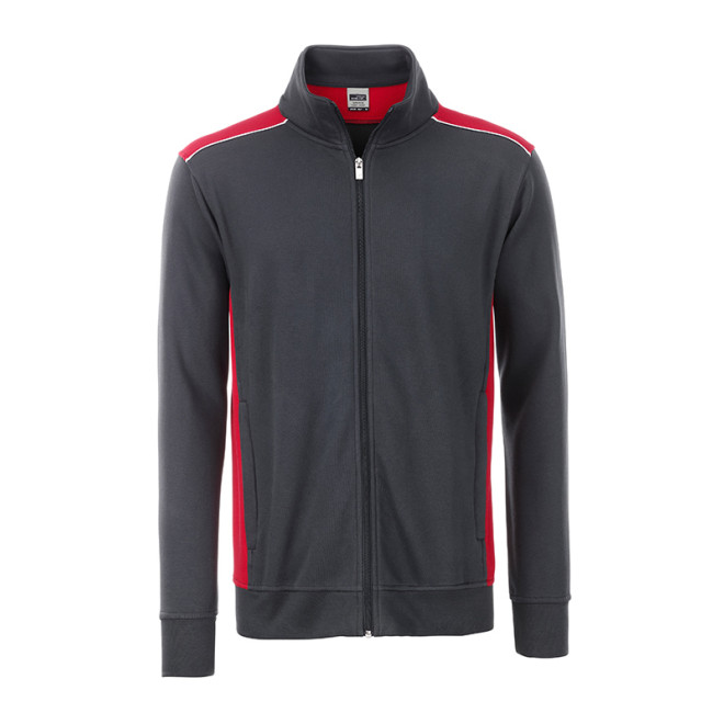 Herren Sweat Jacke COLOR | bis 6XL