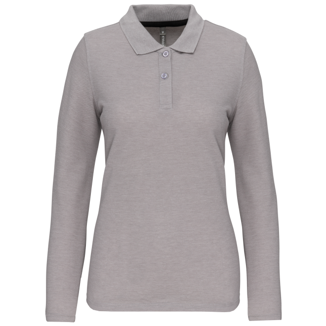 Damen Langarmpolo Anti-Bakteriell & Anti-Pilling | bis 3XL