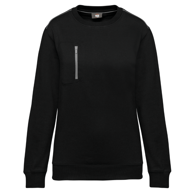 Unisex-Sweatshirt mit Brusttasche
