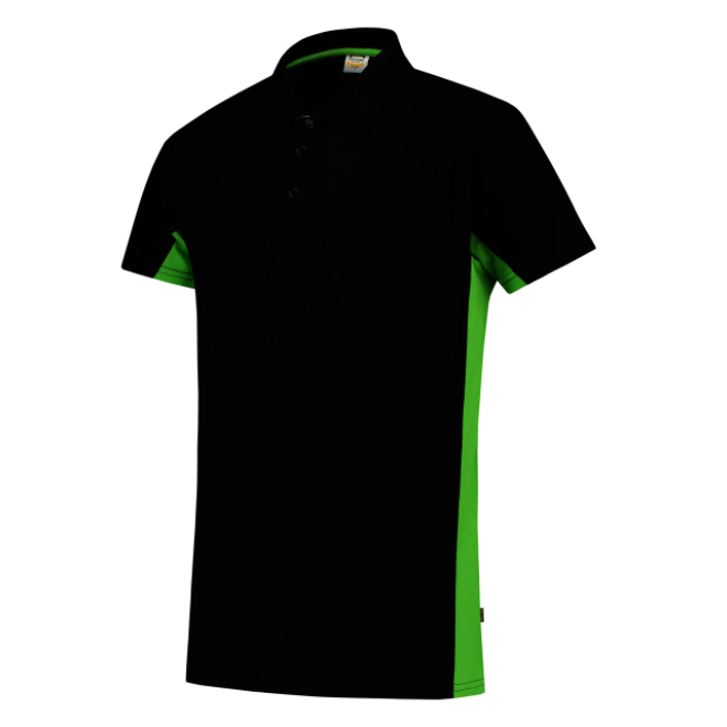 Polo Bicolor mit Brusttasche | bis 5XL