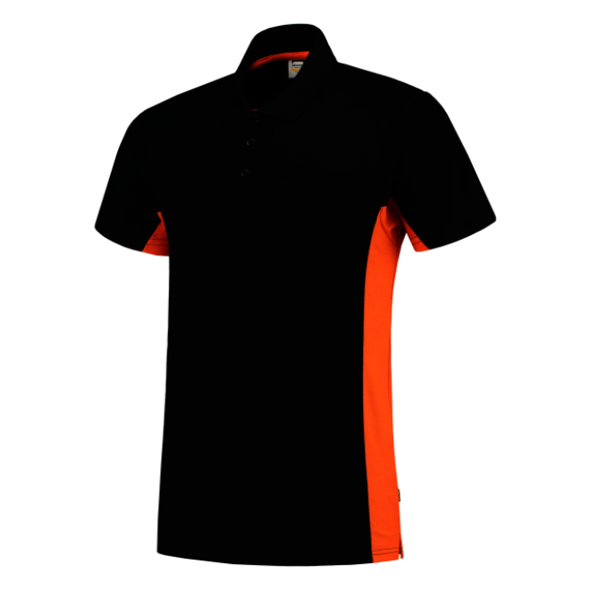 Polo Bicolor mit Brusttasche | bis 5XL