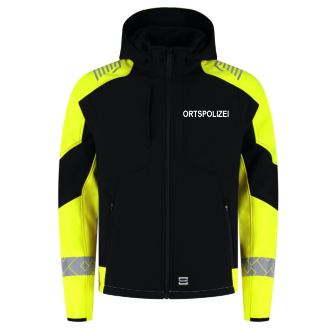 Softshelljacke Kapuze Reflective Redefined | bis 5XL