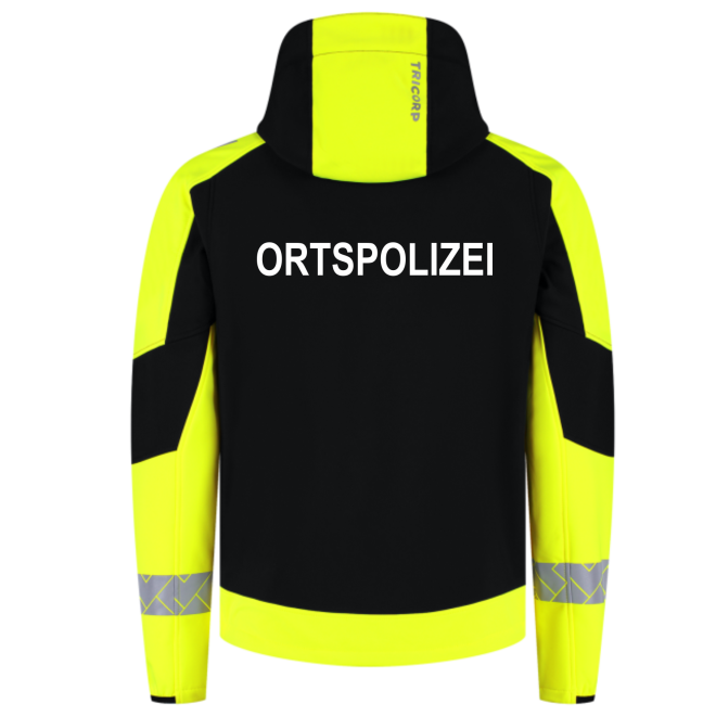 Softshelljacke Kapuze Reflective Redefined | bis 5XL
