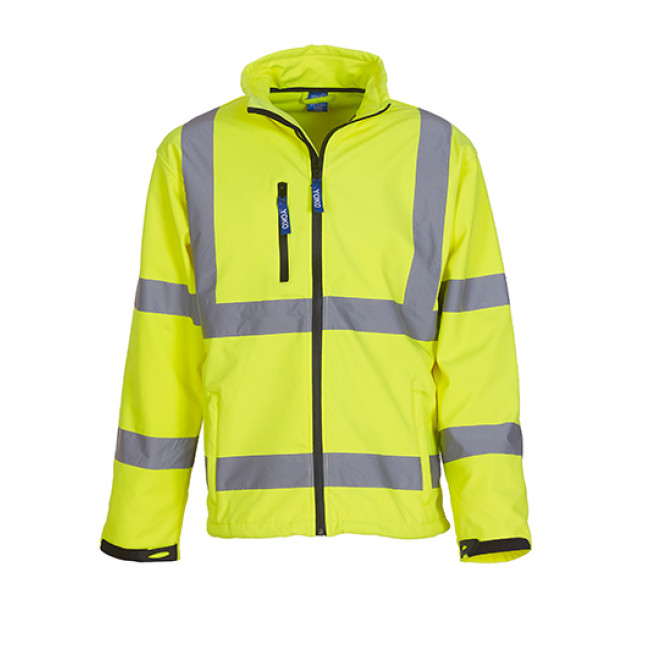 High Visibility Softshell Jacket | bis 4XL