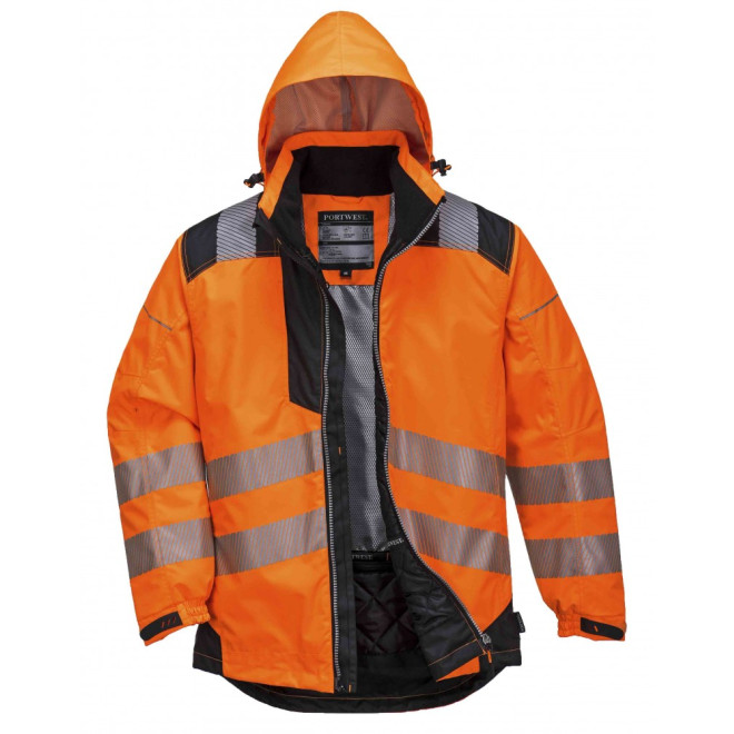 Vision Warnschutz-Regenjacke