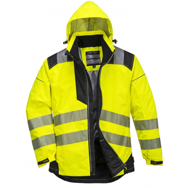 Vision Warnschutz-Regenjacke