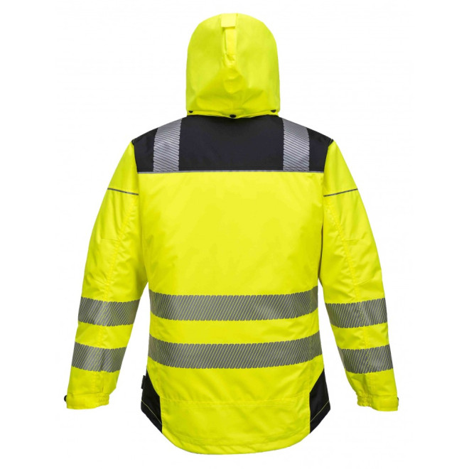 Vision Warnschutz-Regenjacke