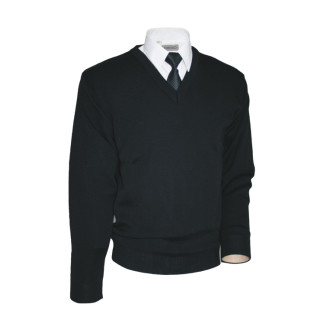 Feinstrick V-Pullover STRALSUND | bis 5XL