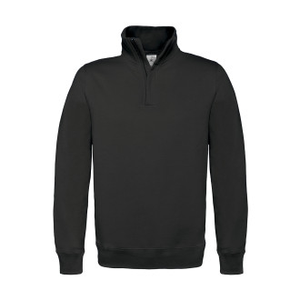 1/4 Zip-Sweatshirt - Mischgewebe | bis 3XL