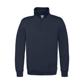 1/4 Zip-Sweatshirt - Mischgewebe | bis 3XL