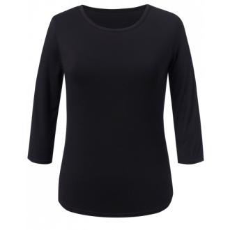 Viskose-Stretch-Shirt 3/4 - MIRA