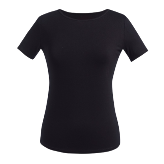 Viskose-Stretch-Shirt 1/2 - SASSA