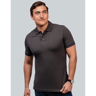 Herren Heavy Stretch Polo - Mischgewebe | bis 5XL