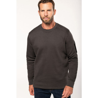Sweatshirt mit Tasche + Stifthalter | bis 5XL