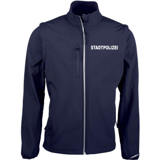 Softshelljacke 2-in-1, abnehmbare Ärmeln | bis 5XL