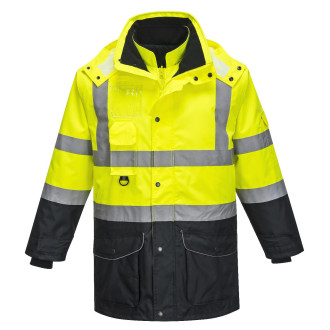 Warnschutz Multifunktions Langjacke 7-in-1