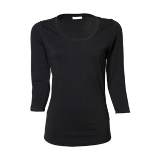 Ladies 3/4 Sleeve Stretch Top | bis 3XL